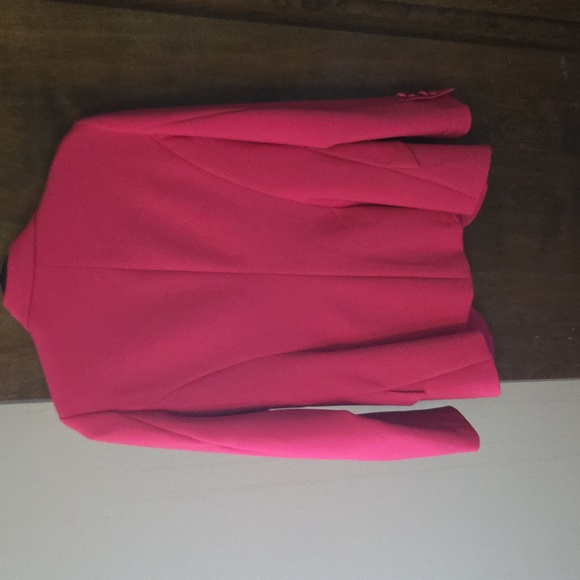 White House Black Market Vibrant Pink Blazer - Picture 7 of 8